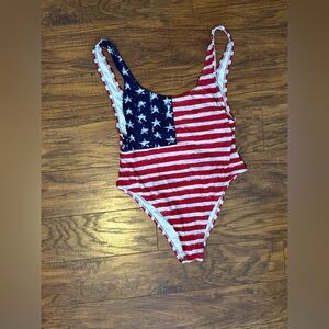 USA One Piece Swimsuit